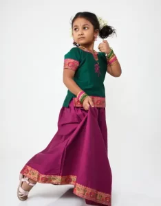 Kids Pattu Langa1